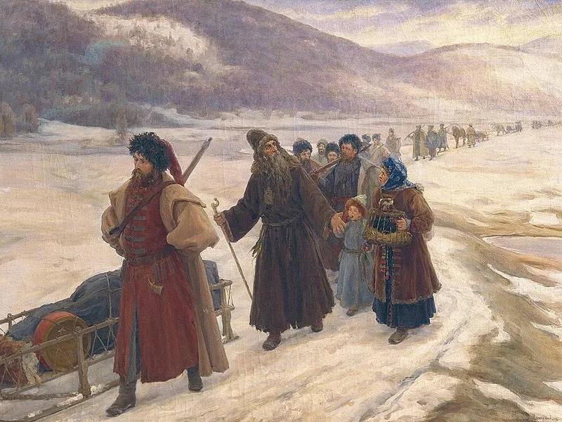 1851-Sergei Dmitrievich Miloradovich - Andiamo in Siberia